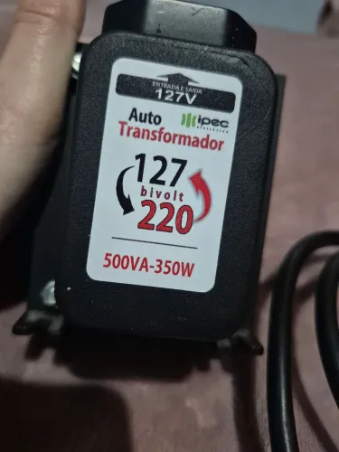 Transformador ipec bivolt 500va 350w