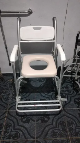 Cadeira de banho alumínio 