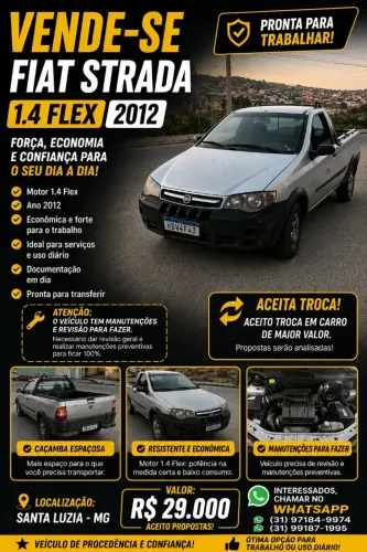 Fiat Strada 1.4 MPI Fire Flex 8V CS 2011