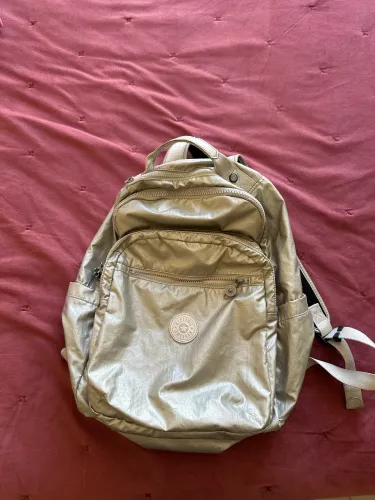 Mochila Kipling Original Prata