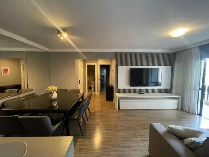 Apartamento com 3 dormitórios para alugar, 128 m² por R$ 9.757/mês - Alphaville Industrial