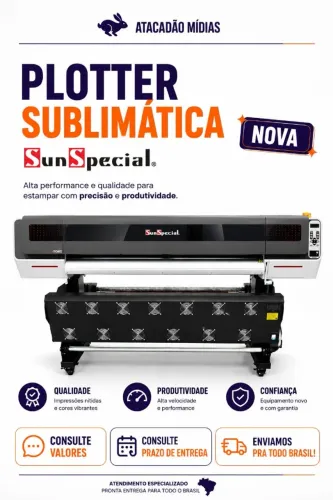 Plotter de impressão Sublimatica Sun Special 1,80m