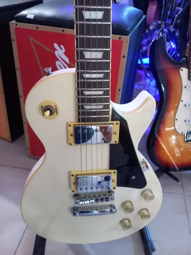 Guitarra Michael lespal semi nova