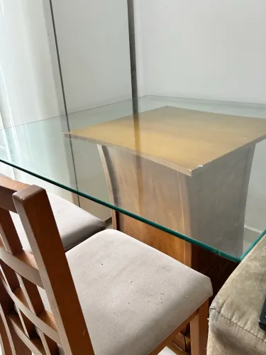 MESA DE VIDRO