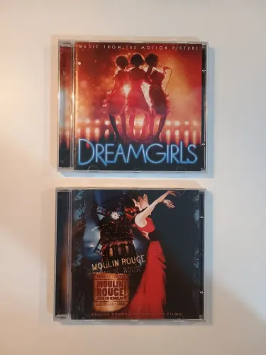 CDs Moulin Rouge e Dreamgirls