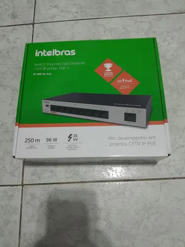 Switch Intelbras poe SF 900 Hi-Poe