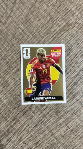 Figurinha Copa do Mundo Legend Lamine Yamal
