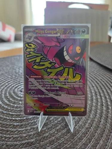 Carta Pokemon Mega Gengar ex ataque 269/217 NM