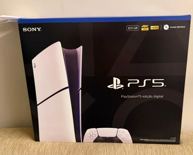 PlayStation 5 Digital Lacrado com nota fiscal e garantia