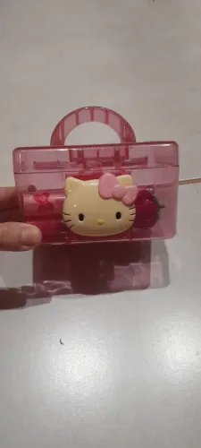 Caixa hello kitty mc donalds raridade LAÇO ROSA