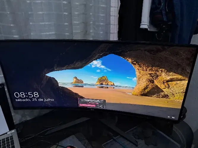 vendo monitor curvo 34 polegadas