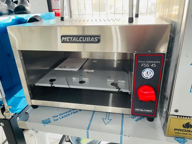 MB Forno salamandra Metalcubas a gás 45cm