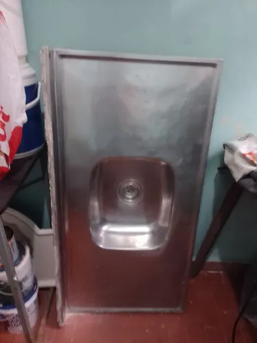 Pia inox para cozinha