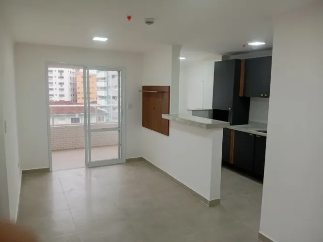 Alugo Apartamento Novo 1 Dorm no Boqueirão/ Praia Grande