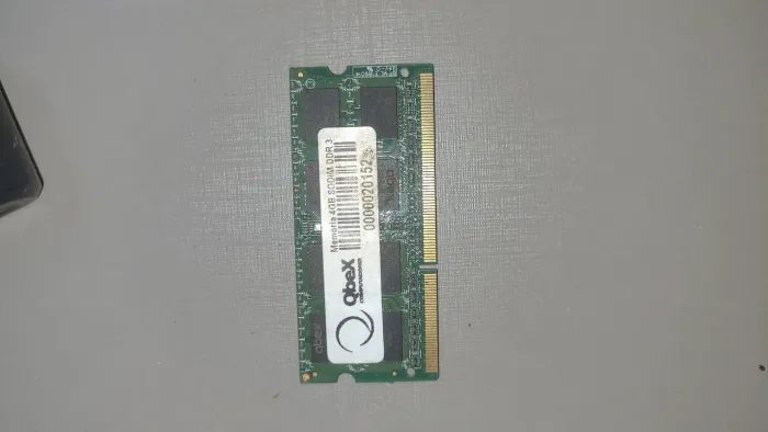 Memoria ddr3 notebook 4gb