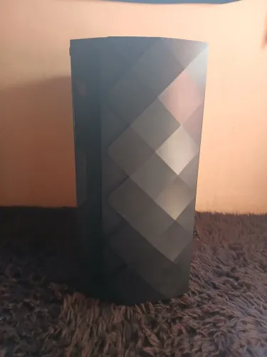Gabinete Gamer Gamemax Diamond Preto - Vidro Temperado + Fita ARGB + 1 Fan