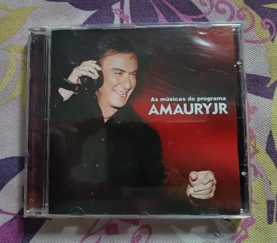 Cd Amaury Jr - As Músicas Do Programa Amaury Jr. - Ótimo Estado