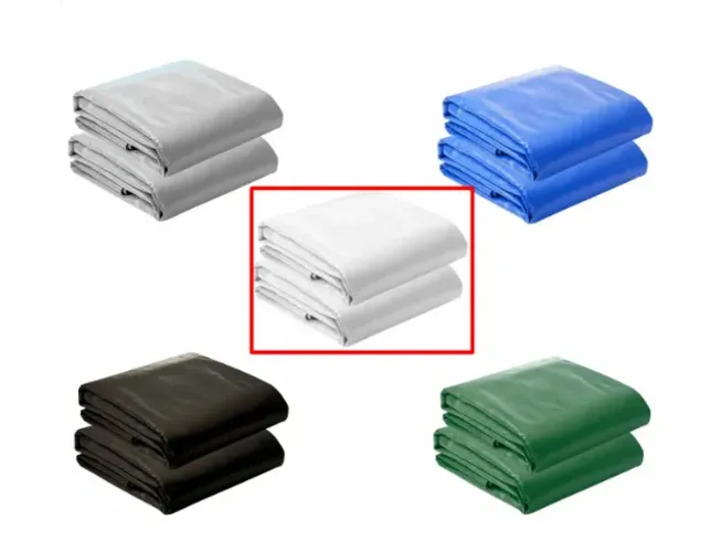 Lona Leve Forte 3x9 Impermeável 300 Micras 9x3 Multiuso ( Branca )