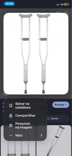 Muletas axilar