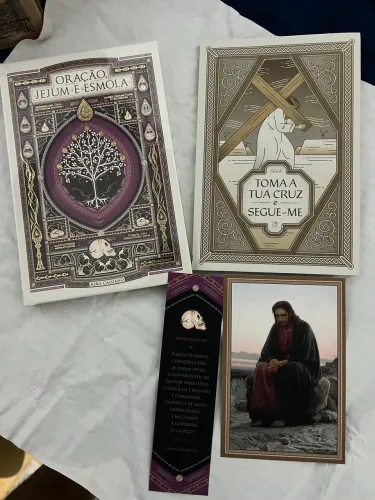 Box completo - Oração, Jejum e Esmola - Minha biblioteca católica