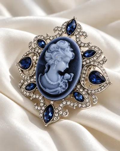 BROCHE CAMAFEU VINTAGE