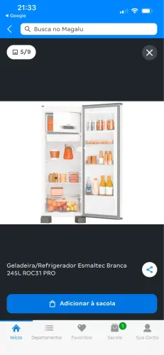 Geladeira Electrolux 