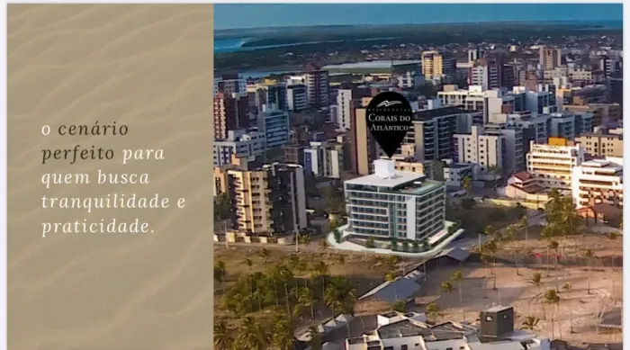 Corais do Altantico, 2 quartos, com 58,53m2, a 100 metros da praia de Intermares