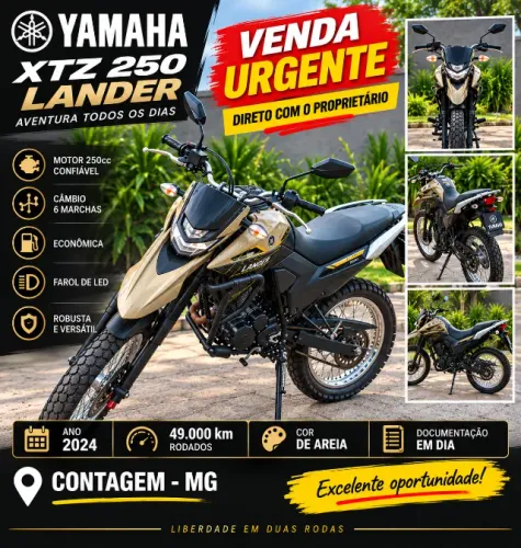 Lander XTZ 250 CIlid -2024 semi nova