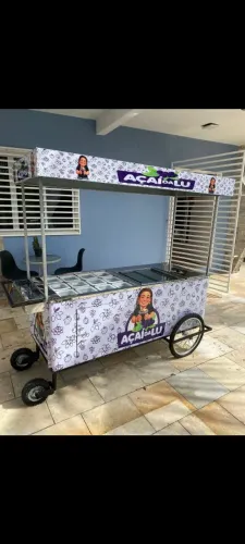 Vendo carrinho de açaí