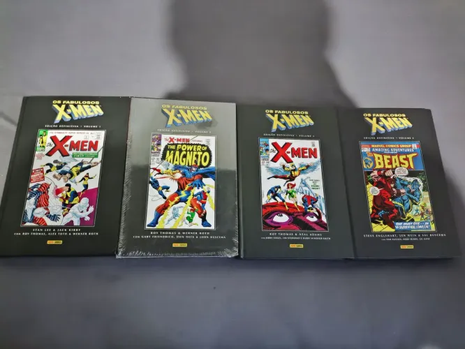 X-Men Xmen - Edição Definitiva 1 a 4