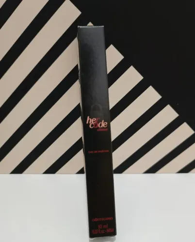 Her Code EAU de Parfum O Boticário 10mL
