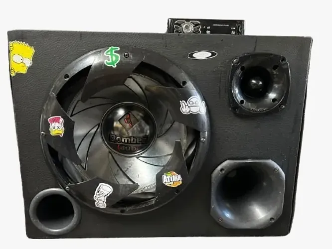 Caixa trio com bluetooth 