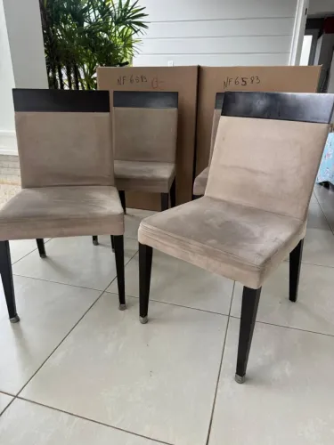 4cadeiras estofadas herval