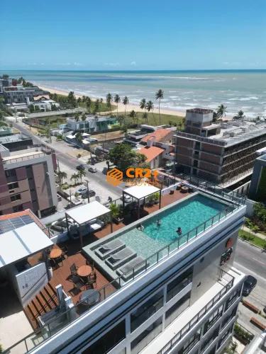 Vendo Flat mobiliado18m² na praia do Bessa