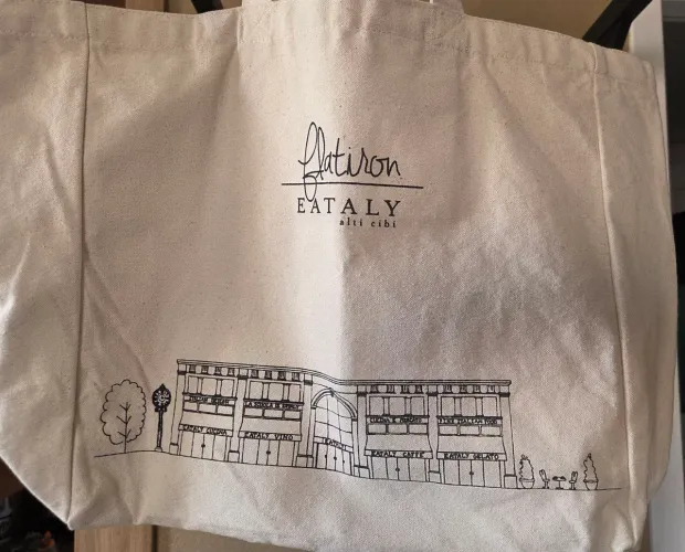 Eco bag Flatiron Eataly NYC