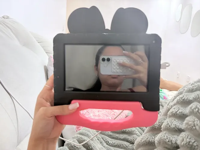 Tablet Infantil Multilaser NB414 7? 64GB 4GB RAM Android 13 Go Edition Quad Core Wi-F 