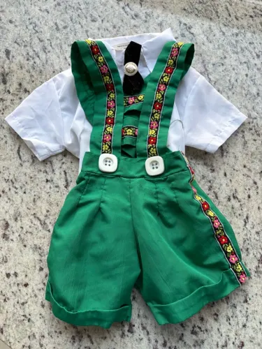 Traje típico alemão bebê Oktoberfest
