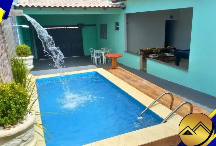 Casa à venda no Mansões Águas Quentes em Caldas Novas Conforto, espaço e lazer completo!