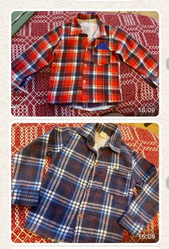 Camisas Xadrez Unissex e Kids