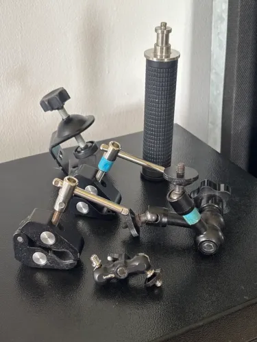 Kit de garras e clamps e magic arm