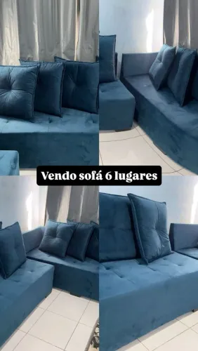 Sofá de canto não é retrátil