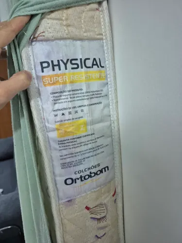 Colchão de solteiro Ortobom Physical