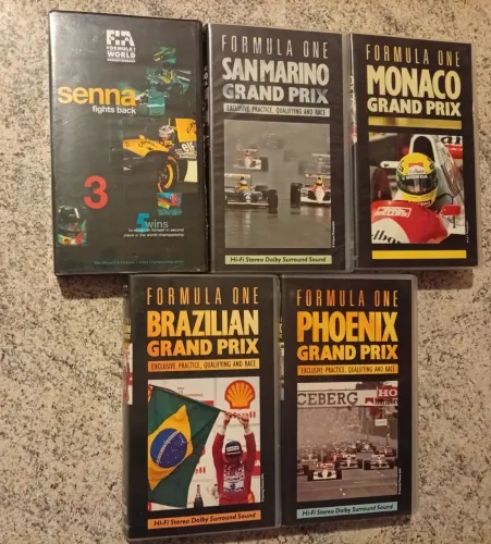 Lote 5 VHS Formula 1