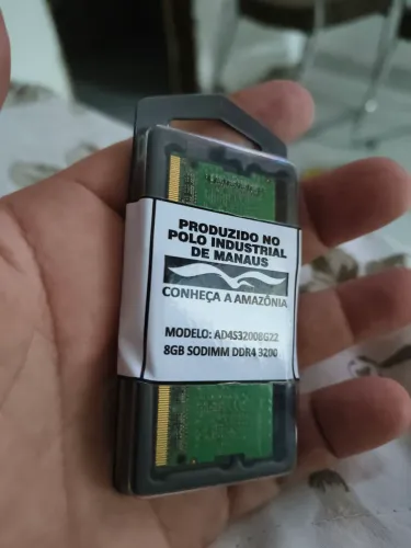 Memória adata 8gb ram DDR4 valor:200.00 watsaap: *63
