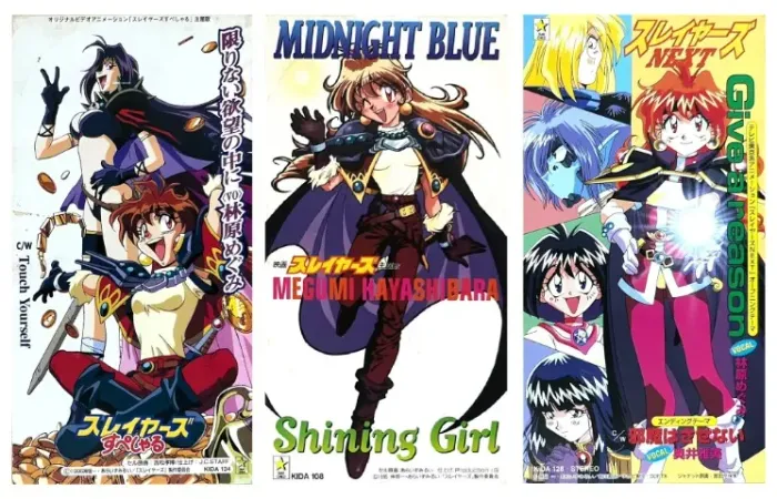 Slayers - Mini CD Singles Importados do Japão
