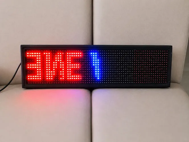 Painel de Led programável.