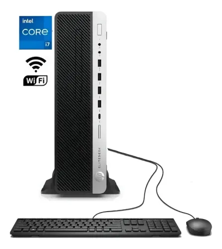 Cpu Pc Desktop HP EliteDesk Hp core i7 - 8gb ram - Ssd 240gb - com garantia