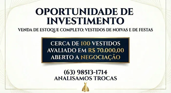 LOTE DE VESTIDOS DE NOIVAS E FESTAS