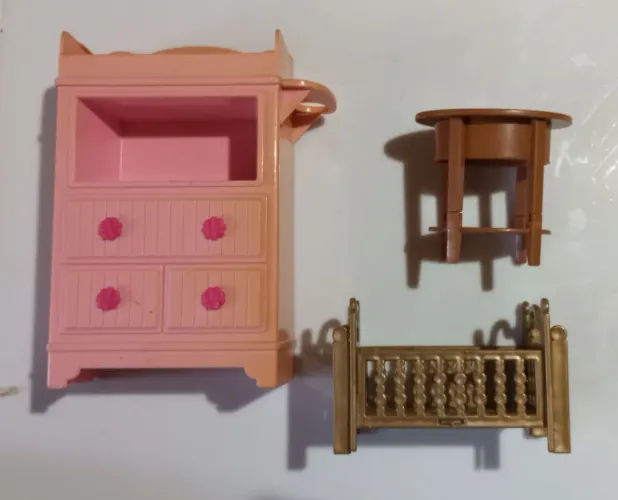 Lote Móveis Playset Barbie