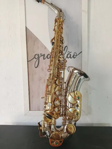 Saxofone Alto Weril Master Revisado Envio Imediato para Todo Brasil